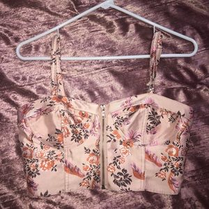Floral Crop Top